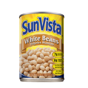 Sun Vista White Beans 15oz Whole