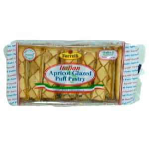 Forrelli Apricot Glazed Puff Pastry 7oz