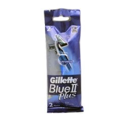 Gillette Blue II Plus 2pk Razors-wholesale
