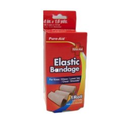 Pure-Aid Elastic Bandage 4in X 1.6 Yrds-wholesale