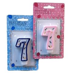 Numeric Birthday Candle #7-wholesale