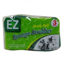 EZ Sponge Scrubber 3pk Heavy Duty
