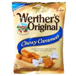 Werthers Chewy Caramels 2.40oz Original-wholesale