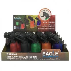 Eagle Torch Lighters Asst Clear Clrs
