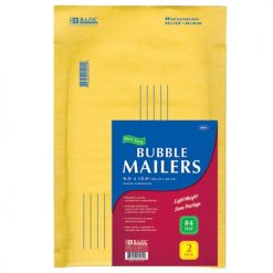 Bubble Mailers 2pk 9.5 X 13.5in Ylw
