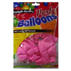 Balloons 10ct 12in Pink-wholesale