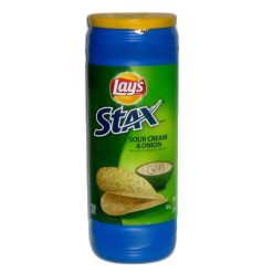 Lays Stax 5½oz Sour Cream & Onion-wholesale