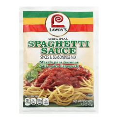 Lawrys Spaghetti Sauce Mix 1.42oz Spices-wholesale
