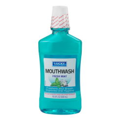 Lucky Mouthwash Ice Cool Mint 16.9oz-wholesale