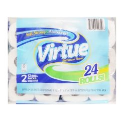 Virtue Bath Tissue 12pk 225ct Regular-wholesale