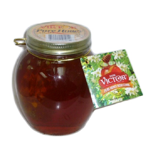 Viktor Pure Honey 8oz W-Honey Comb-wholesale Viktor Pure Honey 8oz W-Honey Comb-wholesale