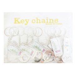 Keychain Bottle Opener Metal 100 Bill-wholesale