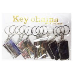 Keychain Metal LOS ANGELES-wholesale