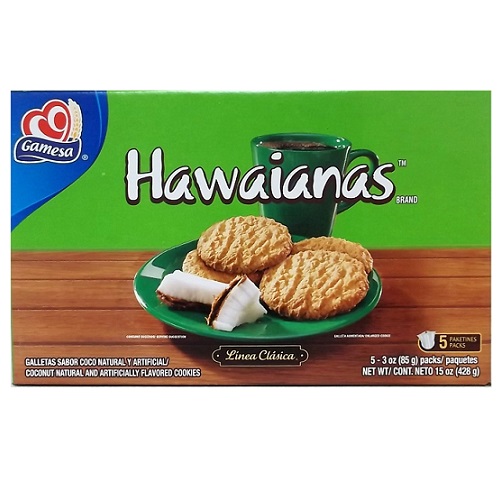 Gamesa Hawaianas Cookies 15oz-wholesale Gamesa Hawaianas Cookies 15oz-wholesale