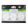 Tealight Candles LED 3pc White Light-wholesale