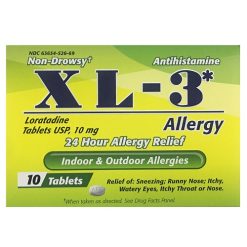 XL-3 Allergy Tablets 10mg Display-wholesale