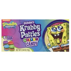 Sponge Bob Krabby Patties Color Candy 8c-wholesale