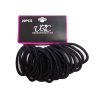 Hair Elastic Ties 20pk Black-wholesale Hair Elastic Ties 20pk Black-wholesale