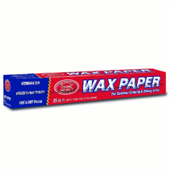 Home Select Wax Paper 25sq ft-wholesale