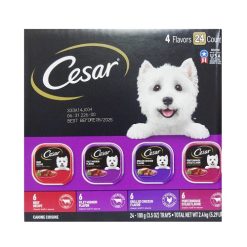 Cesar Dog Food 3.5oz 4 Flavors Asst-wholesale