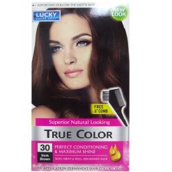 Lucky Hair Color Dark Brown #30-wholesale