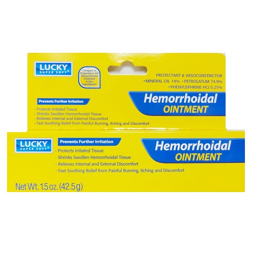 Lucky Hemorrhoidal Ointment 1.5oz-wholesale Lucky Hemorrhoidal Ointment 1.5oz-wholesale