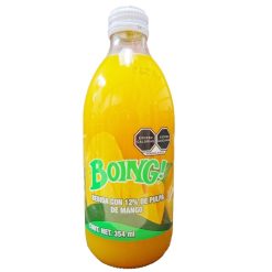Boing Soda 12oz Glass Mango-wholesale
