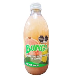 Boing Soda 12oz Glass Guava-wholesale