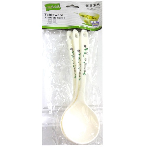 Melamine Serving Spoon 3pc-wholesale