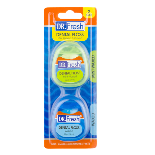 Dr. Fresh Dental Floss 2pc Mint-wholesale Dr. Fresh Dental Floss 2pc Mint-wholesale