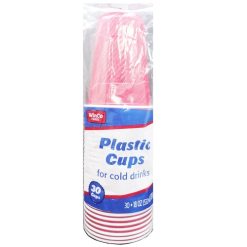 Winco Plastic Cups 30ct 18oz Red-wholesale