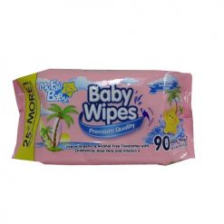 My Fair Baby Baby Wipes 80ct Pink