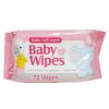 B.L Baby Wipes 72ct Hypoallergenic Pink-wholesale B.L Baby Wipes 72ct Hypoallergenic Pink-wholesale