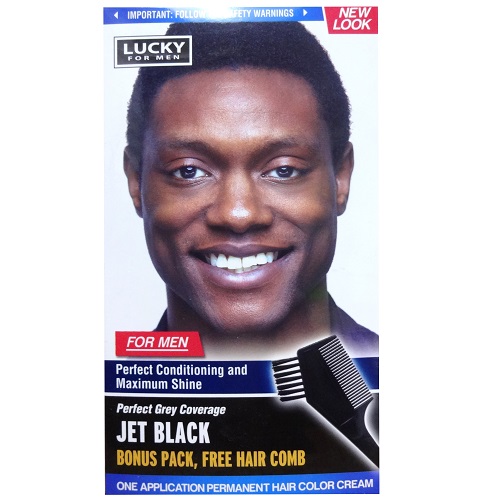 Lucky For Men Jet Black Hair Color-wholesale