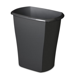 Sterilite Wastebasket 10 Gl Rect Black-wholesale