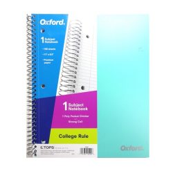 Oxford 1 Sub Notebook C-R 100ct W-Pocket-wholesale