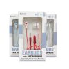 Earbuds W-Microphone Asst Clrs-wholesale Earbuds W-Microphone Asst Clrs-wholesale