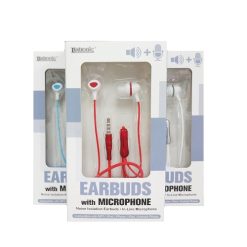 Earbuds W-Microphone Asst Clrs-wholesale
