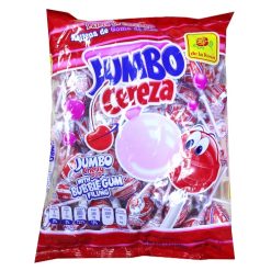 De La Rosa Jumbo Cereza Pop W-Gum-wholesale