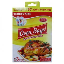 Home Select Oven Bags 3ct Turkey Size