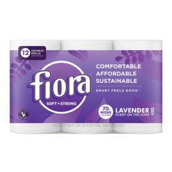 Fiora Bath Tissue 12pk 250ct Lavender-wholesale