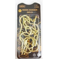 Hook Hanger Gold 12pc 1¼in 2.5MM-wholesale