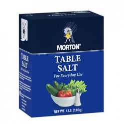 Morton Salt 4 Lbs Table Salt-wholesale