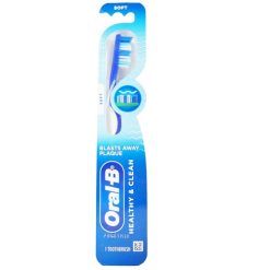 Oral-B Toothbrush 1pc Soft Healthy & Cl-wholesale