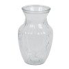 Vase Glass Spiral 8in Clear-wholesale Vase Glass Spiral 8in Clear-wholesale