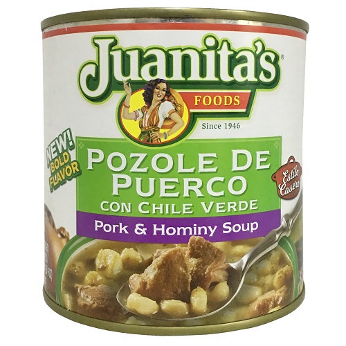 Juanitas Pork Hominy Soup 25oz W-Grn Chi-wholesale
