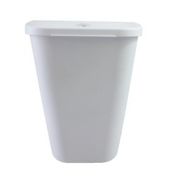 Sterilite Wastebasket White 11.3gl Lift-wholesale