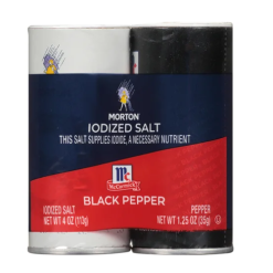 Morton Salt & Black Pepper Set 5.25oz-wholesale