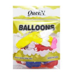 Balloons 8ct Flower Design Asst Clrs-wholesale