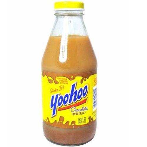 Yoo-Hoo Chocolate Drink 15.5oz Glass-wholesale Yoo-Hoo Chocolate Drink 15.5oz Glass-wholesale